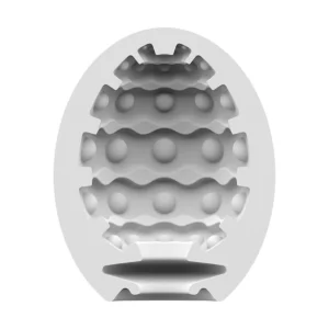 Satisfyer EGGCITED Masturbator Egg Bubble Purple/White
