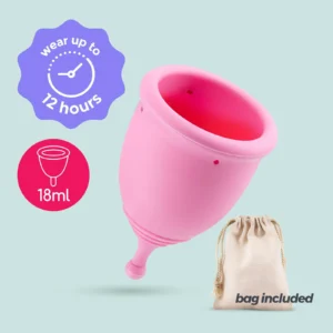 Crushious Minerva XS Menstrual Cup with Pouch