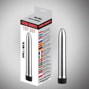 Power Escorts Toy Boy Silver Classic Vibrator