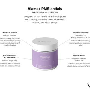 Viamax PMS-entials Suplement diety dla kobiet – 60 kapsułek