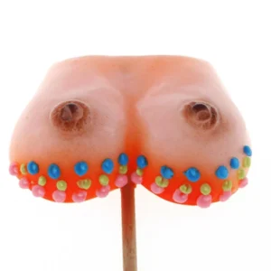 A & M Breast-Shaped Lollipop