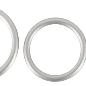 You2Toys Metallic Silicone Set - Silicone Erectile Rings Set