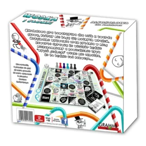 Grammi Vodka and Straws Adult Drinking Board Game