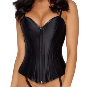 Cottelli PARTY Black Corset Bustier XL
