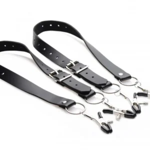 Master Series Adjustable Labia Spreader Straps with Clamps