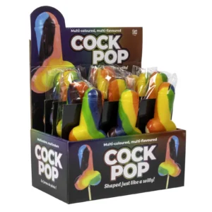 Spencer & Fleetwood Rainbow Penis Lollipop — Cheeky Gag Gift Candy