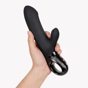 Fun Factory BI STRONIC Embrace Black Dual-Stimulation Rabbit Vibrator