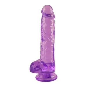 Dreamtoys Bubblegum Blast Funky Fizz Purple Classic Jelly Dildo
