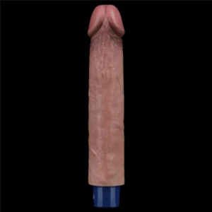 Lovetoy Real 9" Rechargeable Silicone Vibrating Dildo