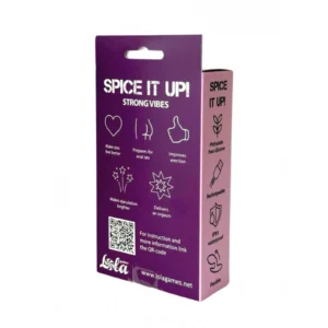 Lola Games Spice It Up Charm Double Silicone Vibrating Anal Plug