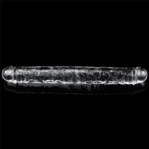 Lovetoy Flawless Clear Double Dildo 12"