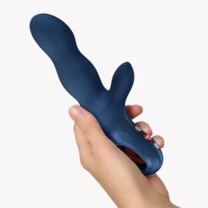 Fun Factory Bi Stronic Crave Dual-Action Vibrator, Nightblue
