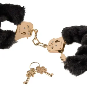Fetish Fantasy Gold Deluxe Furry Cuffs — Soft BDSM Handcuffs