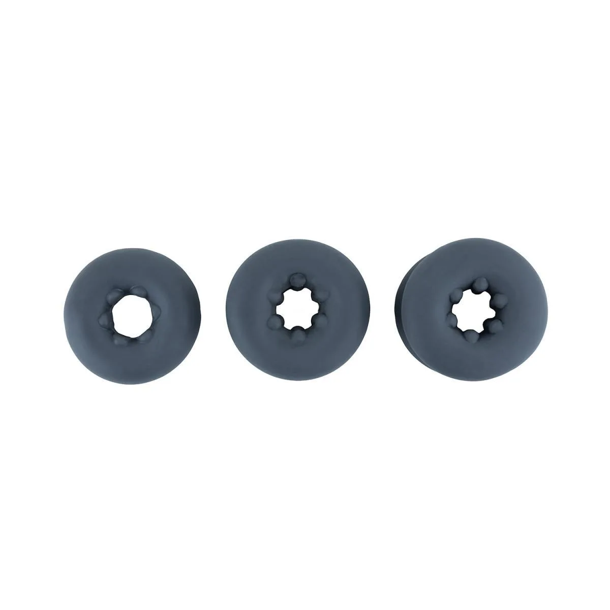 Boners Buffer Rings 3 pcs Cock Rings - Blue
