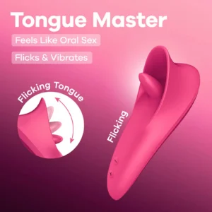Satisfyer Tongue Master Pink Clitoral Stimulator
