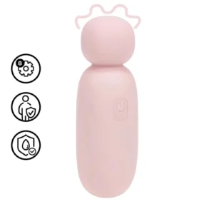 Loveline Mochi Mini Chunky Wand Vibrator in Pink