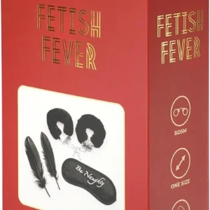 Fetish Fever Black Bondage Set, 4-Piece