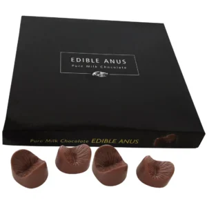 Spencer & Fleetwood Edible Anus Chocolates in Brown Skin Tone
