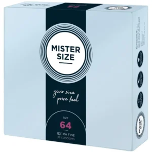 MISTER SIZE 64 — Ultra-Thin Condoms, 36 pcs.