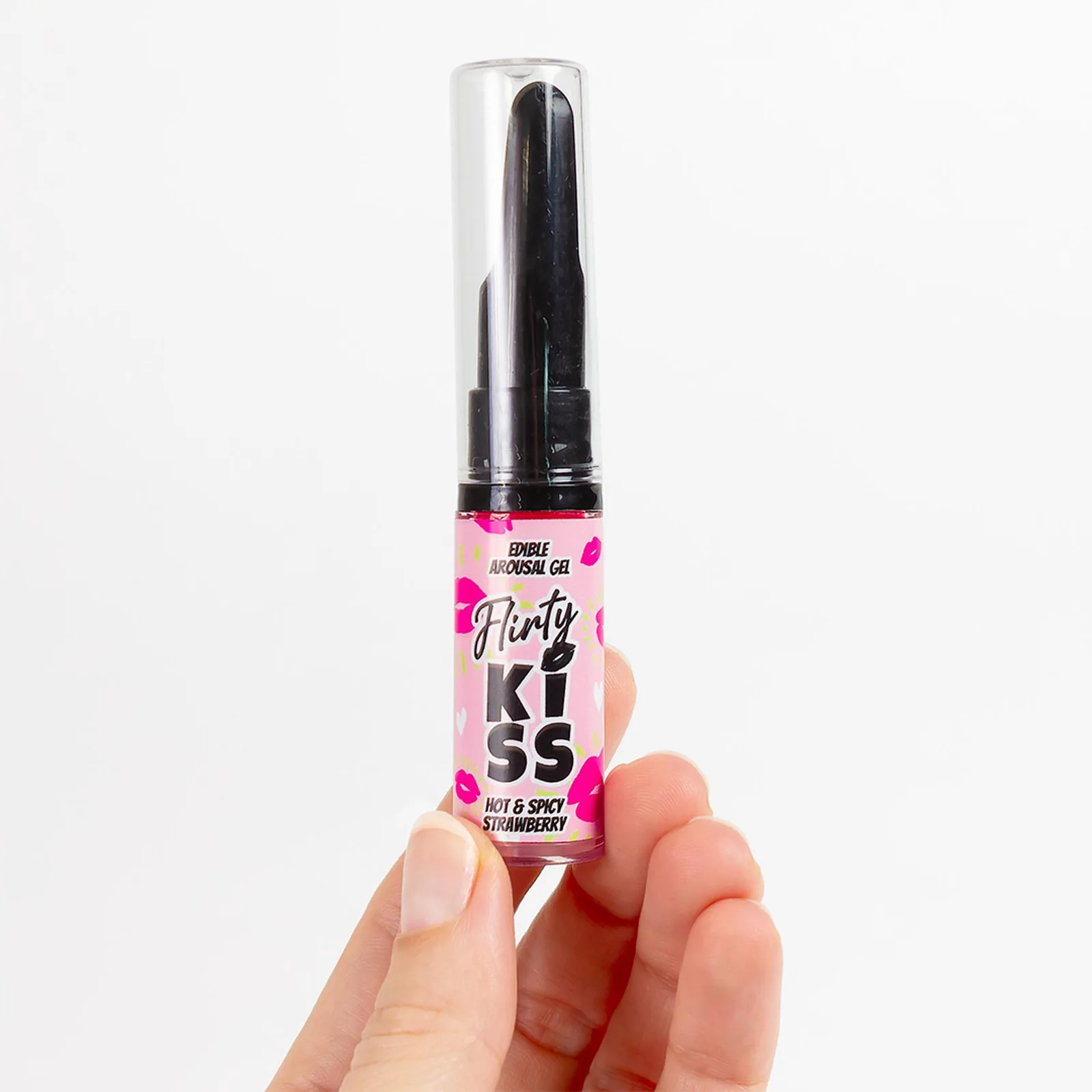 Secret Play Flirty Kiss Edible Arousal Gel Set – Strawberry and Mint