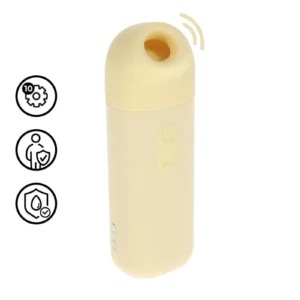 Loveline Sweetie AirTap Vibrator in Yellow