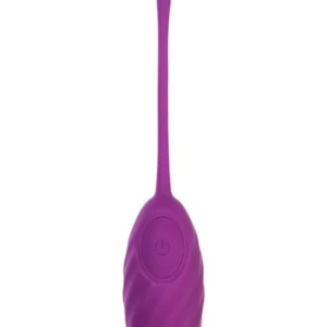 A-Toys Purr Vibrating Egg with Remote Control, Purple, 18 cm