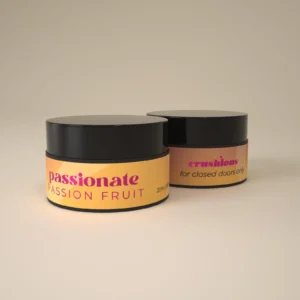 Crushious Passionate Massage Candle with Pheromones and Passion Fruit Scent, 20 ml