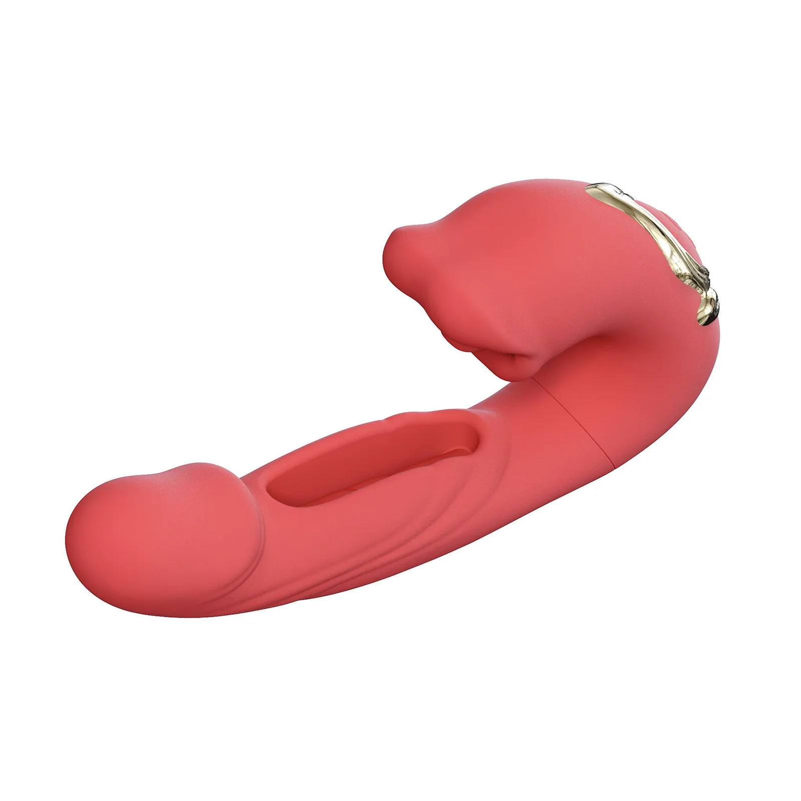 B - Series Cute A Red Lip Red Automatic Stimulator