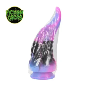 Fiction Cocks Deep Riser Silicone Fantasy Dildo in Purple