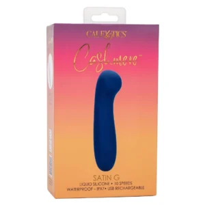 CalExotics Cashmere Satin G Blue G-Spot Vibrator