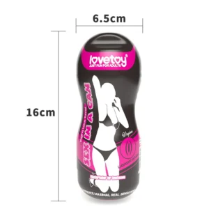 Lovetoy Sex In A Can Lotus Tunnel Vibrating Masturbator