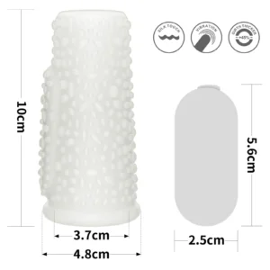 Lovetoy Vibrating Drip Knights Ring – White