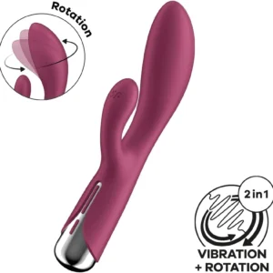 Satisfyer Spinning Rabbit 1 Red