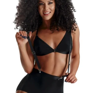 Demoniq Lady X Arcelia XXL Black Lingerie Set