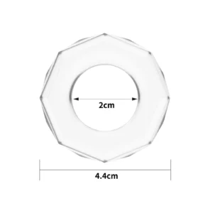 POWER PLUS Cockring Clear Lovetoy