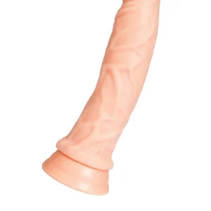 A-Toys Realistic TPE Dildo, Flesh, 19 cm