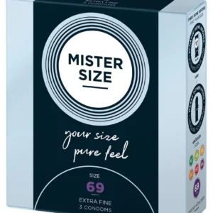 MISTER SIZE 69 mm — ultra-thin condoms, 3 pcs.