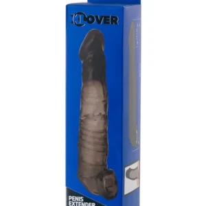 XLover by TOYFA Penis Extension Sleeve, 22.5 cm, Black