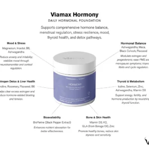 Viamax Harmony 60 Capsules – Daily Supplement for Women