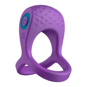 Dream Toys Love Signal Bold Embrace Vibrating Cock Ring with Ball Strap
