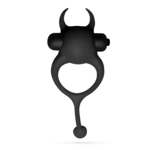 Crushious Daemon Vibrating Cock Ring Black