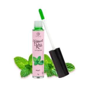 Secret Play Vibrant Kiss Mint Vibrating Lip Gloss