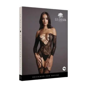 Le Désir Criss Cross Neck Bodystocking