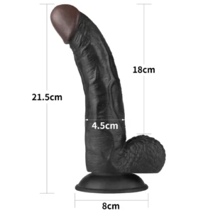 Lovetoy Easy Strapon Set Black z uprzężą