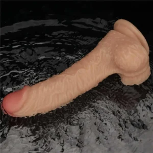 Lovetoy Power Basics Cock 8.5 Inch Realistic Vibrator with 10 Modes