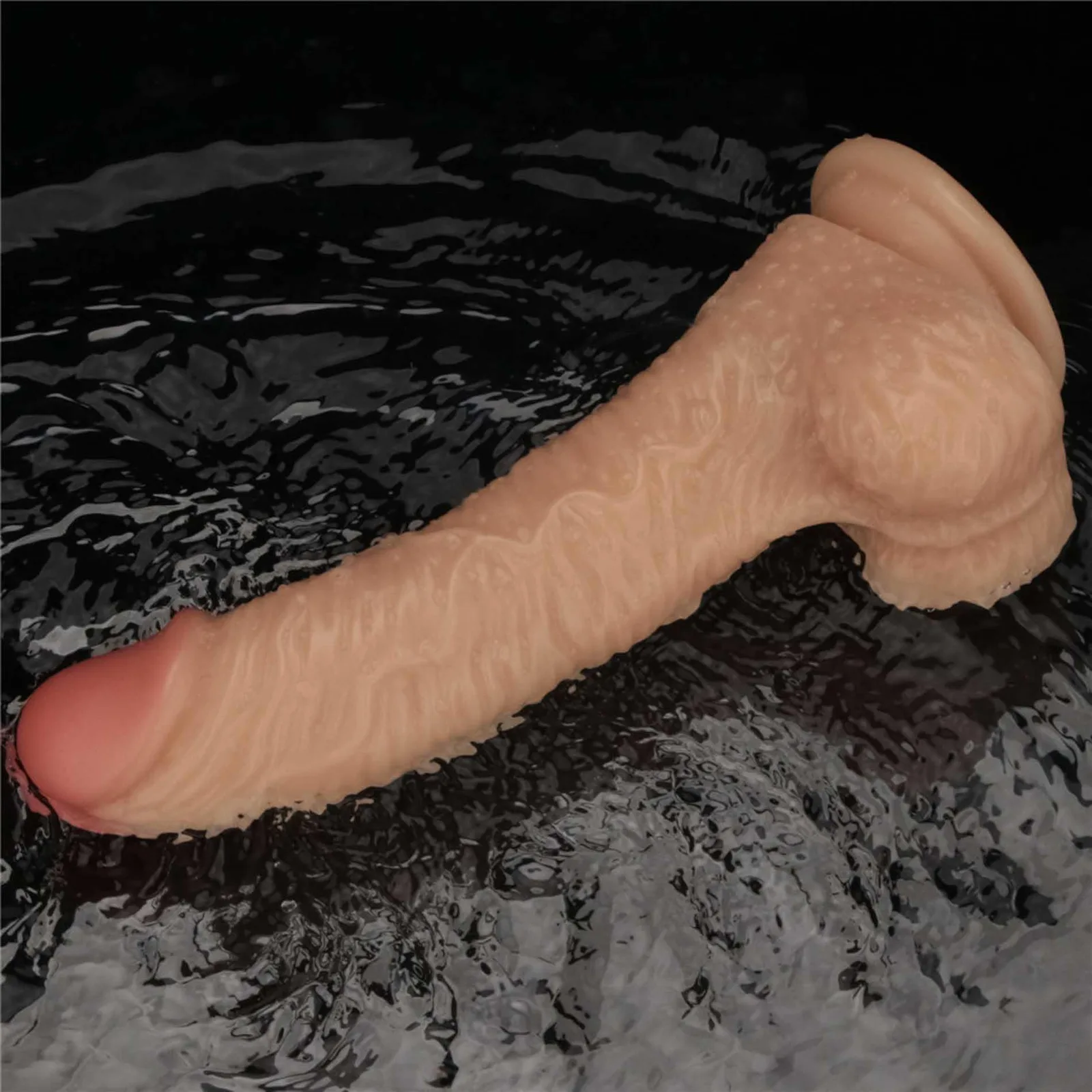 Lovetoy Power Basics Cock 8.5 Inch Realistic Vibrator with 10 Modes