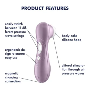 Satisfyer Pro 2 Stymulator-Pro 2 (fioletowy)
