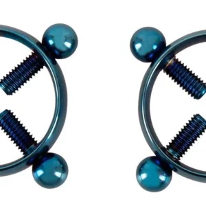 Bad Kitty Blue Moon - Stainless Steel Nipple Clamps