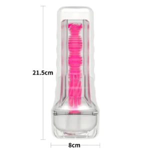 Lumino Play 8.5" Glow-in-the-Dark Masturbator - Pink Glow by Lovetoy