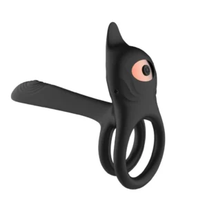 B - Series Magic Double Vibrating Ring with Remote Control